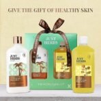 Just Herbs Coconut Almond Body Milk And Vitamin-C Body Wash, Spotless Skin Hydraclean Kit for Men and Women - Combo Gift Set (2 x 300ml) - Fast UK Delivery - Image 3