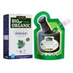 Indus Valley Bio Organic Herbal Henna Paste -150 g, with Herbal Indigo Powder -100 g - Fast UK Delivery - Image 2
