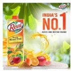 DABUR Real Masala Mixed Fruit Juice - 1L (Pack Of 4) | No Added Preservatives, No Artificial Colours & Artificial Flavours | Goodness Of Best Fruits With Chatpata Masala, Daily Dose Of Fruit Nutrition - Fast UK Delivery - Image 3