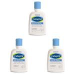 Cetaphil Face Wash Gentle Skin Cleanser for Dry to Normal, Sensitive Skin, 125 ml Hydrating Face Wash with Niacinamide, Vitamin B5 (Pack of 3) - Fast UK Delivery