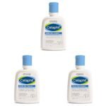 Cetaphil Face Wash Gentle Skin Cleanser for Dry to Normal, Sensitive Skin, 125 ml Hydrating Face Wash with Niacinamide, Vitamin B5 (Pack of 3) - Fast UK Delivery