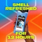 Axe Sports Blast 3 In 1 Body, Face & Hair Wash for Men, Long-Lasting Refreshing & Energizing Citrus Fragrance for Up To 12hrs Removes Odor & Bacteria, No Parabens, Dermatologically Tested, 400ml - Fast UK Delivery - Image 5