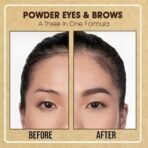 FASHION COLOUR Platinum Powdery Eyes And Brows | 2 Natural Shades | No Parabens or Chemicals | Eyebrow Shaper | Chocolate | 1g - Fast UK Delivery - Image 6