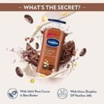 VASELINE NEW INTENSIVE CARE COCOA GLOW WITH PURE COCOA BUTTER BODY LOTION FOR RESTORES DRY SKIN (IMPORTED)400 ml - Fast UK Delivery - Image 5