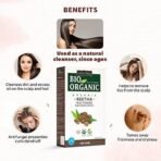 INDUS VALLEY Bio Organic Reetha Powder | Sapindus mukorossi | 100% Organic & Chemical Free Skin Cleanser (100g*2= 200g) - Fast UK Delivery - Image 5