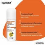 Healthally Pain Relief Oil Roll On & Crepe Bandage|Joint Pain,Muscle Shoulder Back Sprain Pain Relief Kit|Fast Action Pain Killer Oil Gives Deep Quick Relief From Pain & Stiffness - 60 ML - Fast UK Delivery - Image 4