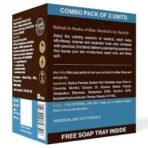 WOW Skin Science Wild Aqua & Ceramide Soap | Purifies & Softens Skin | Cools & Tones | Energizing Cleanser | Neutralizes Body Odor | Invigorates Senses | Infused with Menthol & Ceramide | Pack of 3 - Fast UK Delivery - Image 4
