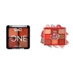 Glam 21 Little One 4-in-1 Eyeshadow Palette Ultra pigmented, |Little Lady-04 Floral Hues 9 In 1 Eyeshadow Palette Highly Pigmented Smudge-Proof (7.5 gm) 02- Daisy - Fast UK Delivery