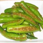 Organic Bites Marwari Athana Mirichi (Green Chilli Pickle) (400) - Fast UK Delivery