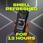 Axe Black 3 In 1 Body, Face & Hair Wash For Men, Long-Lasting Refreshing Frozen Pear & Cedarwood Fragrance For Up To 12Hrs, Natural Ingredients, Removes Odor & Bacteria, No Parabens, 250Ml - Fast UK Delivery - Image 5