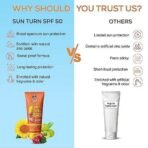Ayouthveda Sun Turn Cream SPF 50 With UVA, UVB & PA++++ Protection | Rosehip Seed Oil, Yashad Bhasam, Amla, Aloe Vera (Pack of 1, 60g each) - Fast UK Delivery - Image 7