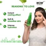 WOW Skin Science 99% Pure Aloe Vera Gel for Face, Skin & Hair - 150ml | Ultimate Gel For Glowing Skin | For Both Men and Women - Fast UK Delivery - Image 5