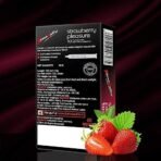 kamasutra flavored condom Tempting Flavour with Dotted Texture | Made with Natural Rubber Latex | Lubricated Condoms | Excite/Flavour Series (strawberry) - Fast UK Delivery - Image 7