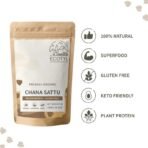 Ecotyl Sattu Atta | Roasted Gram Flour | Chana Sattu Flour | Plant Based Protein | 400 g - Fast UK Delivery - Image 6