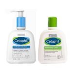 Cetaphil Moisturising Lotion for Sensitive or Dry Skin + Gentle Skin Cleanser, 250 ml Each - Fast UK Delivery