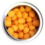 Organic Bites Cheddar Cheese Balls | Cheese Flavoured Snacks |Not Fried | Plant-Based Vegan Snack I Healthy & Tasty Snacks -400 gm - Fast UK Delivery
