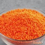 KONFIZ Vermicelli Sprinkles Orange for Cake Decoration, 500 gm | Edible cake Decorating items | Sprinkle for cake, cupcake, cookies, brownies - Fast UK Delivery - Image 4