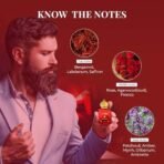 Just Herbs Ruby Rain Premium Attar | Non Alchoholic Long Lasting Fragrance For Men 10ml - Fast UK Delivery - Image 5
