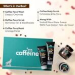 mCaffeine Special Mood Gift Set for Women and Men With Complete Coffee Skin Care | Birthday Anniversary Set for Mother & Wife| Self Care Pampering & Rejuvenating Combo Kit for All Occasions & Ages | Perfect Women's Day Present for Her | Natural Products Suitable For All Skin Types - Fast UK Delivery - Image 5