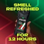 AXE Africa 3 In 1 Body, Face & Hair Wash For Men, Long-Lasting Refreshing Mandarin & Sandalwood Fragrance For Up To 12Hrs, Natural Ingredients, No Parabens, Dermatologically Tested, 250Ml - Fast UK Delivery - Image 5