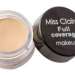 Miss Claire Full Coverage Acne Prone Makeup + Natural Concealer Cream #8, Beige, 6 G - Fast UK Delivery