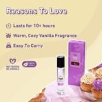 Plum BodyLovin' Vanilla Vibes Perfume | Long Lasting & Premium Warm Fragrance | Luxury Perfume For Women | Sweet, Warm & Irresistible Notes of Vanilla | Travel Friendly | High On Fun | 15ml - Fast UK Delivery - Image 4