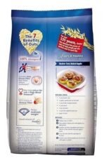 Quaker Oats 1 Kg + 400 Gm, Rolled Oats Natural Wholegrain, Nutritious Breakfast Cereals, Dalia Porridge, Easy to Cook - Fast UK Delivery - Image 3