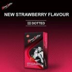KamaSutra Strawberry Flavoured Condoms for Men, 10 Count - Fast UK Delivery - Image 2