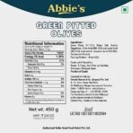 Abbie's Green Pitted Olive 450g Pack of 1 - Fast UK Delivery - Image 5