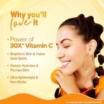Aqualogica Glow+ 30X* Vitamin C Hydrating Essence Serum- 50ml | Brightens Skin I Power of 30X* Vitamin C I Lightweight & Non-sticky | For Men and Women - Fast UK Delivery - Image 4