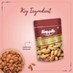 Happilo Premium Californian Almonds Roasted & Salted 200 g | Badam Dry Fruit | High Protein Snack & Super Healthy Crunchy Nuts | Vitamins & Minerals Rich | Freshly Roasted and Lightly Salted - Fast UK Delivery - Image 7