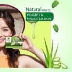 Ayouthveda Aloe Vera Bathing Soap | Enriched with Aloe Vera Extract For Glowing skin | Smoothing, Healing & Hydrating Bar | Handmade Soap Without Harsh Chemicals 100g (Pack-2) - Fast UK Delivery - Image 4