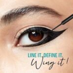LAKME Eyeconic Liquid Eye Liner, Black, Long Lasting Matte Waterproof Liner - Smudge Proof, Transfer Proof Eye Makeup For 24 Hrs, 4.5 Ml - Fast UK Delivery - Image 4