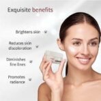 Ayouthveda Pearly White Night Cream | Nano Pearl-Pea Complex, With Natural Pearls & Milk Cream | Helps To Reduce Skin Discoloration & Fine lines | Daily use Night Cream (Pack of 1-50 Gm) - Fast UK Delivery - Image 5