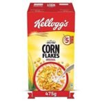 Kellogg's Corn Flakes Original, High in Iron, High in B Group Vitamins, Breakfast Cereals, 475g Pack & All Bran Wheat Flakes, 440g - Fast UK Delivery - Image 3