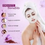 Ayouthveda D-TAN Face Pack Powder for Tan Removal, Prevents Sun Damage & Boosts Skin Health | with Goodness of Papaya, Aloevera & Saffron|For Glowing & Hydrated Skin (10gX8Sachets)(Pack of 1) - Fast UK Delivery - Image 4