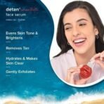 Aqualogica Detan+ Concentrate Face Serum for Men & Women - With Cherry Tomato & Glycolic Acid for Tan Removal, Gentle Exfoliation Oily, Dry & Glowing Skin -30ml - Fast UK Delivery - Image 4