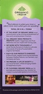 Organic India Tulsi Mulethi Tea, 25 Infusion Bags (Pack of 2) - Fast UK Delivery - Image 7