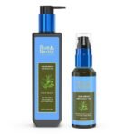 Blue Nectar Anti-Frizz Hair Shampoo and Serum Combo for Dry & Frizzy Hair for Women & Men - Fast UK Delivery