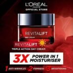 L'Oreal Paris Revitalift Triple Action Day Cream, 50 g - Fast UK Delivery - Image 4