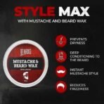 Beardo Beard and Mustache Wax, 50 gm | Beard Wax for Beard & Mustache Styling | Long Lasting Extra Strong Hold Wax for Men | Beard Hair Wax for Smooth, Shiny & Healthy Beard - Fast UK Delivery - Image 6
