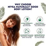 Nivea Naturally Good, Natural Lavender Body Lotion, For Dry Skin, No Parabens, 98% Natural Origin Ingredients, 200ml - Fast UK Delivery - Image 5