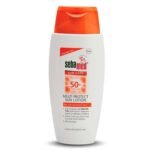 Sebamed Multi Protect Sun lotion SPF 50, 150 ml I UVA/UVB Protection filter I Water resistant sunscreen with pH 5.5 I Vitamin E I men & women I Suitable for children I Clinically tested. - Fast UK Delivery