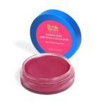 Blue Nectar Lip Tint Balm for Rosy Pink Tinted Lips | Natural Lip Tint for Dark Lips with Organic Ghee & Shea Butter | Long Lasting Lip Mosturizer (10g) - Fast UK Delivery