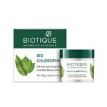 Biotique Bio Chlorophyll Oil Free Anti-Acne Gel & Post Hair Removal Soother For Oily & Acne Prone Sk - Fast UK Delivery