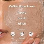 mCaffeine Coffee Tan Removal Face Scrub (100gm) | Exfoliate Scrub | Blackhead Remover, Whitehead Remover, Dead Skin Remover, Detan Pack | Caffeine & Walnut Scrub for Face | Face Scrub For Women & Men - Fast UK Delivery - Image 6