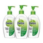 Dettol Original Germ Protection Alcohol based Hand Sanitizer Pump, 200ml (Pack of 3) & Dettol Liquid Handwash Refill - Original Germ Protection Hand Wash- 750ml - Fast UK Delivery - Image 3