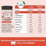 Jus' Amazin Creamy Hazelnut Spread - Choco Mania (200g) | 80% Nuts & 75% less sugar | No Emulsifiers/Hydrogenated Fats (0% Chemicals)| No Refined Sugar | Plant Based, Vegan | Chocolate Spread - Fast UK Delivery - Image 5
