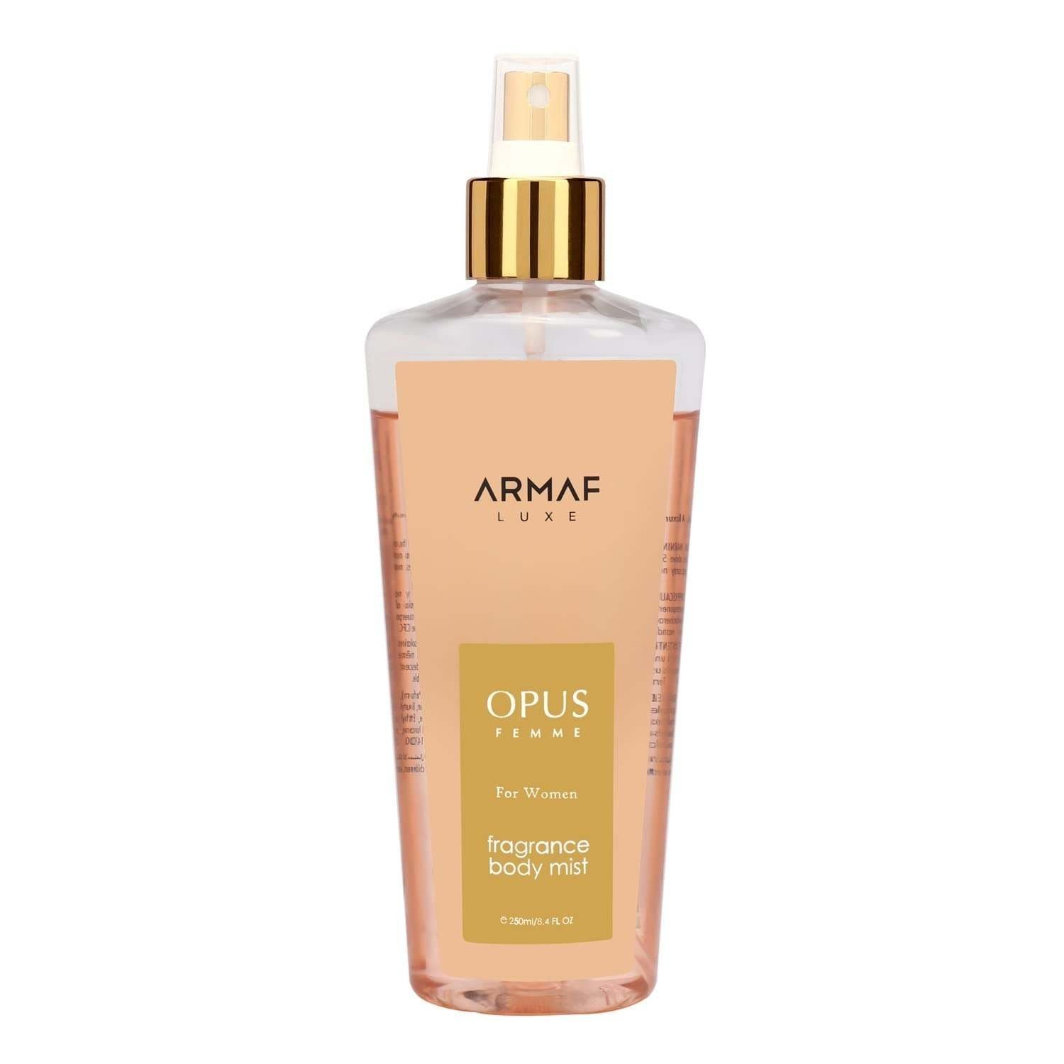 uk51kZo2UA9L-1.jpg ARMAF Opus Femme For Women Mist, 250 ml - Fast UK Delivery - Image 1