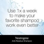 Neutrogena Anti-Residue Clarifying Shampoo, Gentle Non-Irritating Clarifying Shampoo to Remove Hair Build-Up & Residue, 354ml (Pack of 1) - Fast UK Delivery - Image 4